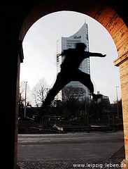 Twio X | Parkour photo by Adelina Horn