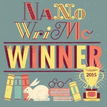 NaNoWriMo 2015 winner's badge