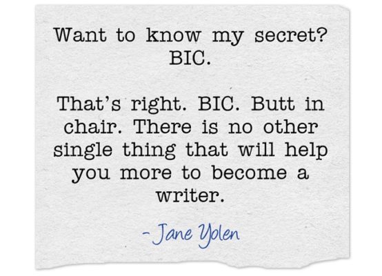 How Jane Yolen beats writer's block