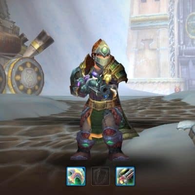 Screenshot of Treelynis, a dwarven hunter from the MMORPG World of Warcraft