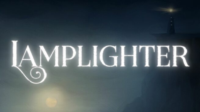 A dark box with the word "Lamplighter" on it, fog in the background.